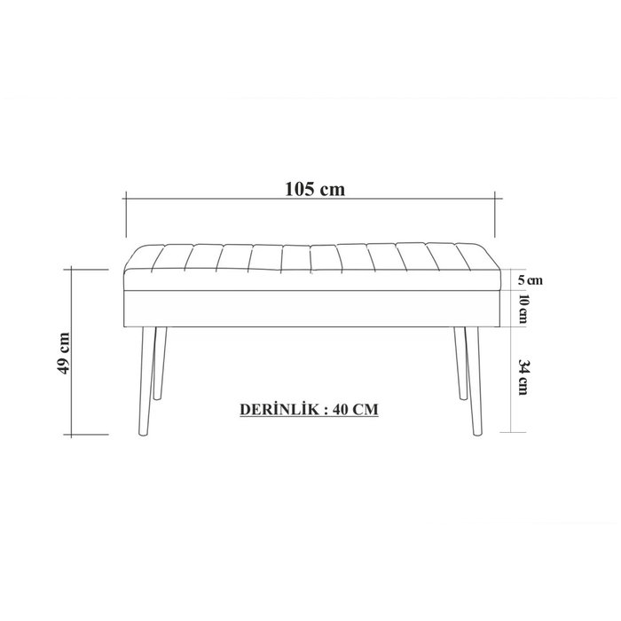 Hanah Home 723 - 1070 Conjunto Muebles Recibidor Sonomo y Verde